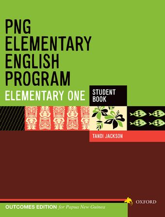 PNG Elementary English Program Student Book Elementary 1 book cover