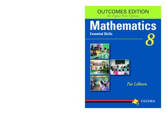 Papua New Guinea Mathematics Essential Skills Grade 8 book cover