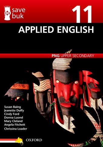 Save Buk: PNG Upper Secondary - Applied English, Grade 11 book cover