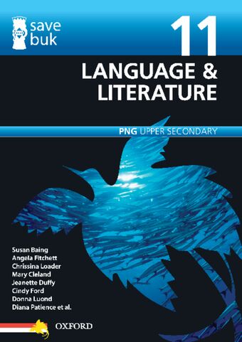 Save Buk: PNG Upper Secondary - Language & Literature, Grade 11 book cover