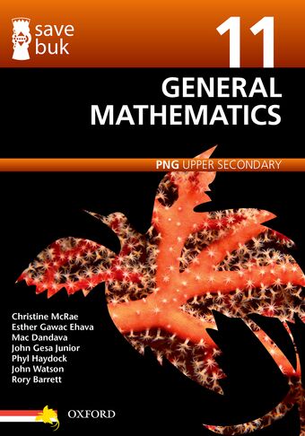 Save Buk: PNG Upper Secondary - General Mathematics, Grade 11 book cover