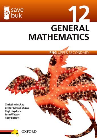 Save Buk: PNG Upper Secondary - General Mathematics, Grade 12 book cover