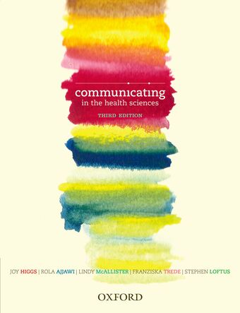 Communicating in the Health Sciences book cover