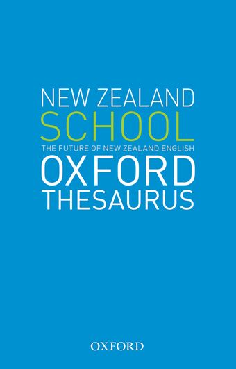 The New Zealand School Thesaurus book cover