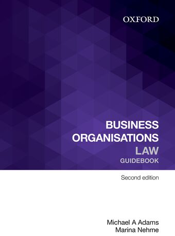 Business Organisations Law Guidebook book cover