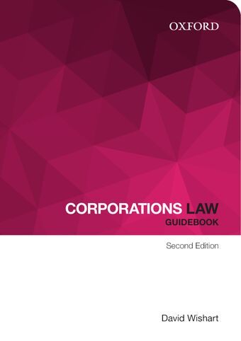 Corporations Law Guidebook book cover