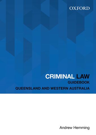Criminal Law Guidebook book cover