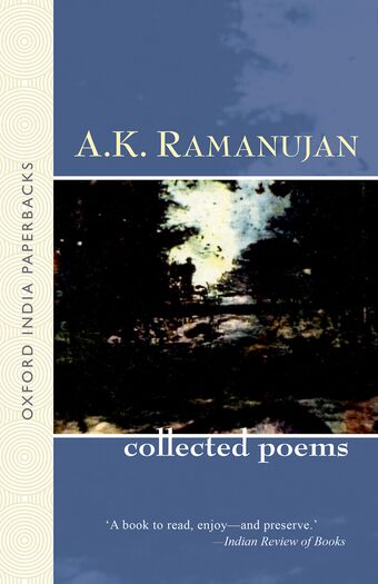The Collected Poems of A. K. Ramanujan book cover
