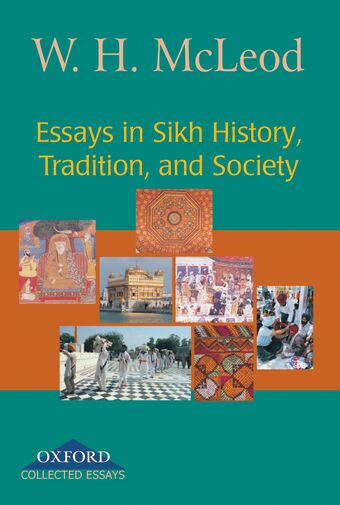 Essays in Sikh History, Tradition and Society book cover