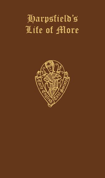 The Life and Death of Sr. Thomas More book cover