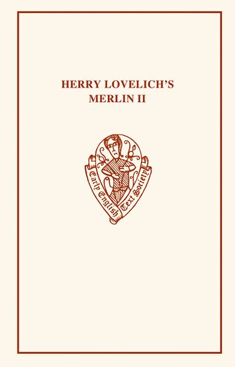 Henry Lovelich's Merlin book cover