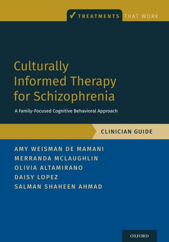 Culturally Informed Therapy for Schizophrenia book cover