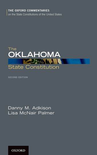 The Oklahoma State Constitution book cover