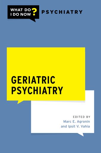 Geriatric Psychiatry book cover