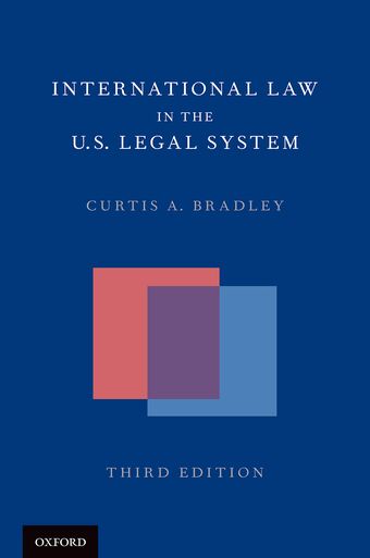 International Law in the US Legal System book cover