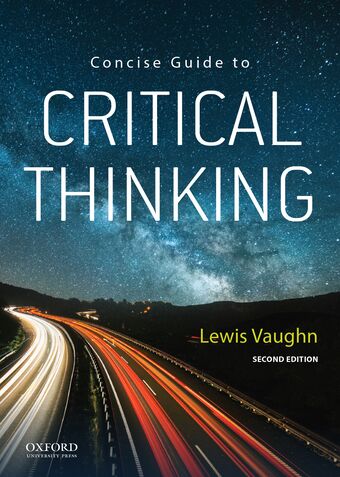Concise Guide to Critical Thinking book cover