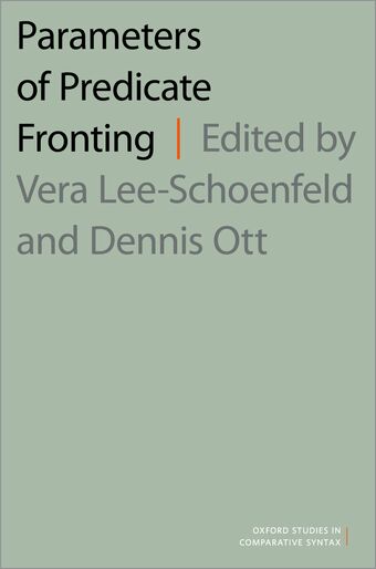 Parameters of Predicate Fronting book cover