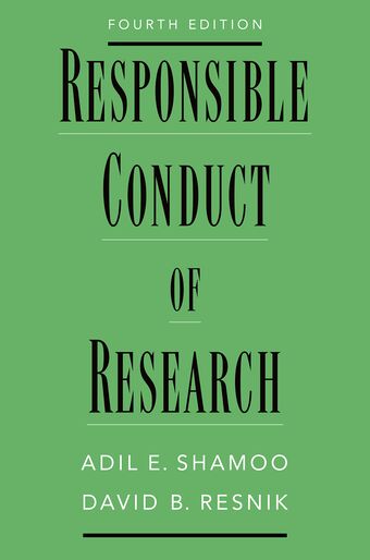 Responsible Conduct of Research book cover