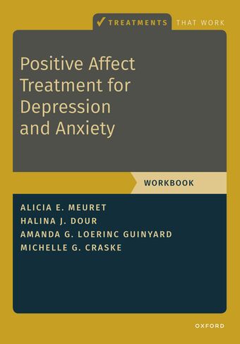 Positive Affect Treatment for Depression and Anxiety Workbook book cover