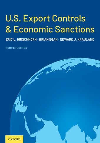 U.S. Export Controls and Economic Sanctions book cover