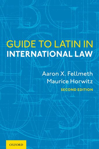 Guide to Latin in International Law book cover