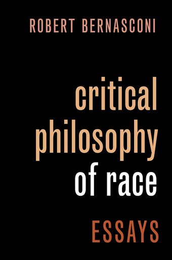 Critical Philosophy of Race Essays book cover