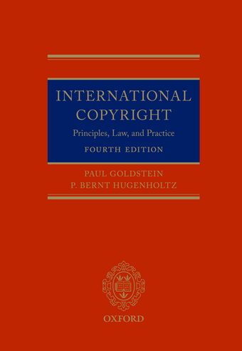 International Copyright Principles, Law, and Practice book cover