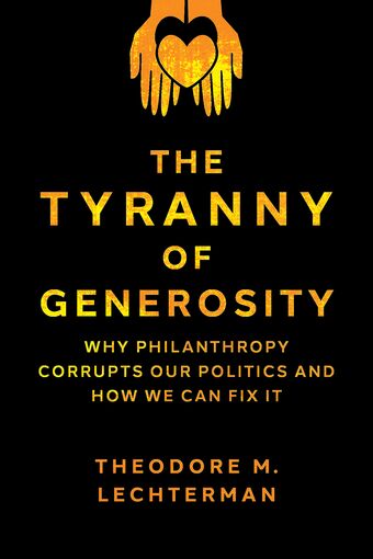 The Tyranny of Generosity book cover