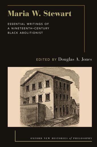 Maria W. Stewart Essential Writings of a 19th Century Black Abolitionist book cover
