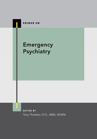Emergency Psychiatry book cover