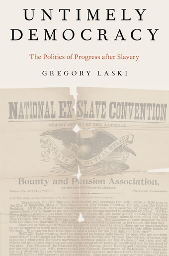 Untimely Democracy The Politics of Progress After Slavery book cover