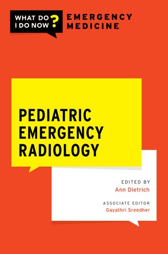 Pediatric Emergency Radiology book cover
