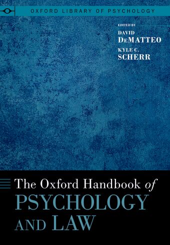 The Oxford Handbook of Psychology and Law book cover