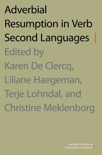 Adverbial Resumption in Verb Second Languages book cover