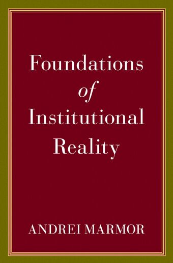 Foundations of Institutional Reality book cover