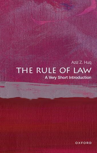 The Rule of Law A Very Short Introduction book cover