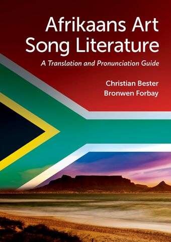 Afrikaans Art Song Literature book cover