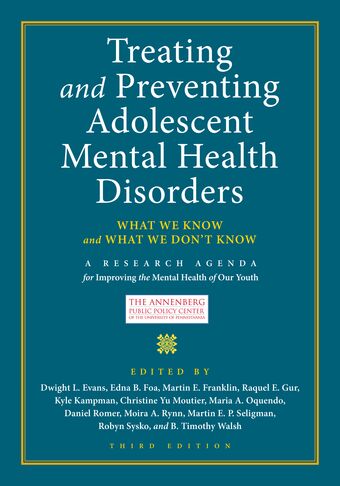 Treating and Preventing Adolescent Mental Health Disorders book cover