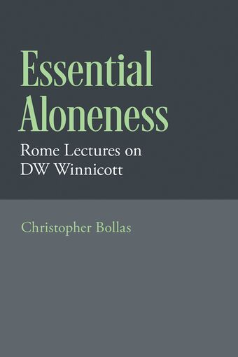 Essential Aloneness Rome Lectures on DW Winnicott book cover