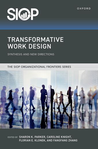 Transformative Work Design book cover