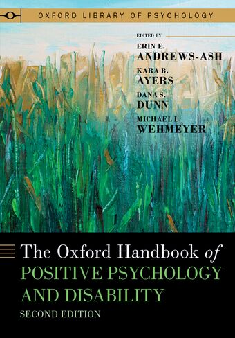 The Oxford Handbook Of Positive Psychology And Disability 2nd Edition book cover