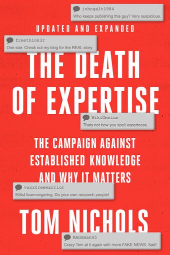 The Death of Expertise book cover