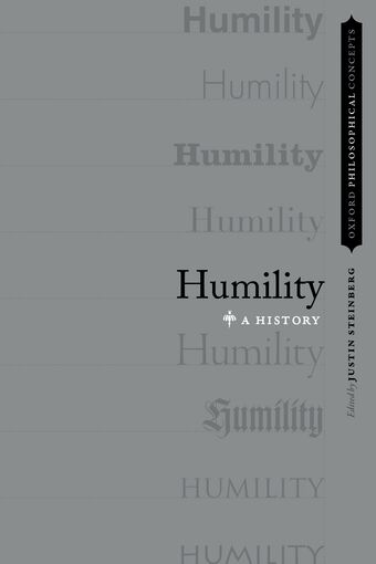 Humility A History book cover