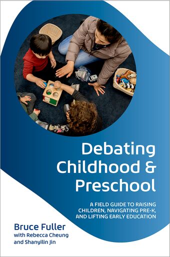 Debating Childhood And Preschool book cover