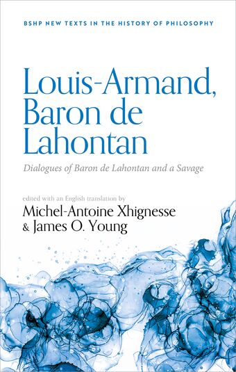 Louis-Armand, Baron De Lahontan BSHP Cloth book cover