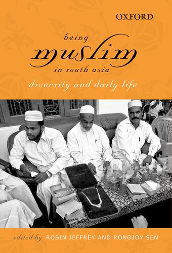 Being Muslim in South Asia book cover