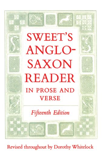 Sweet's Anglo-Saxon Reader in Prose and Verse book cover