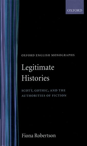 Legitimate Histories book cover
