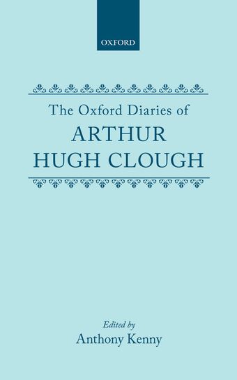 The Oxford Diaries of Arthur Hugh Clough book cover