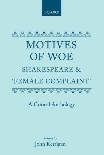 Motives of Woe book cover